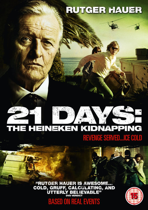 21 Days The Heineken Kidnapping [DVD] 2013 [Region 2] Rutger Hauer - New Sealed - Attic Discovery Shop