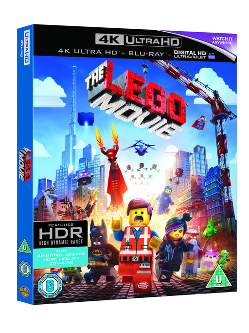 The LEGO Movie [4K Ultra-HD + Blu-ray] [2014] [Region Free] - New Sealed - Attic Discovery Shop