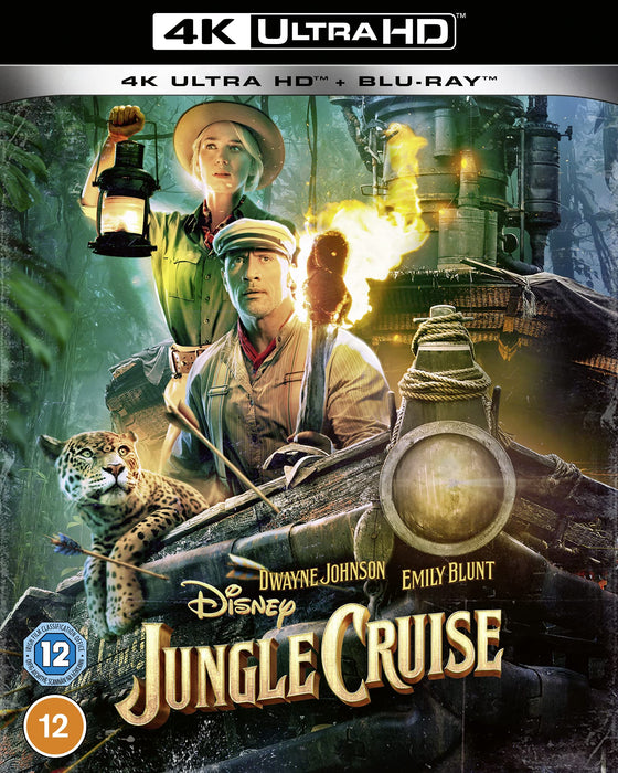 Disney's Jungle Cruise [4k Ultra-HD + Blu-ray] [2021] [Region Free] - New Sealed