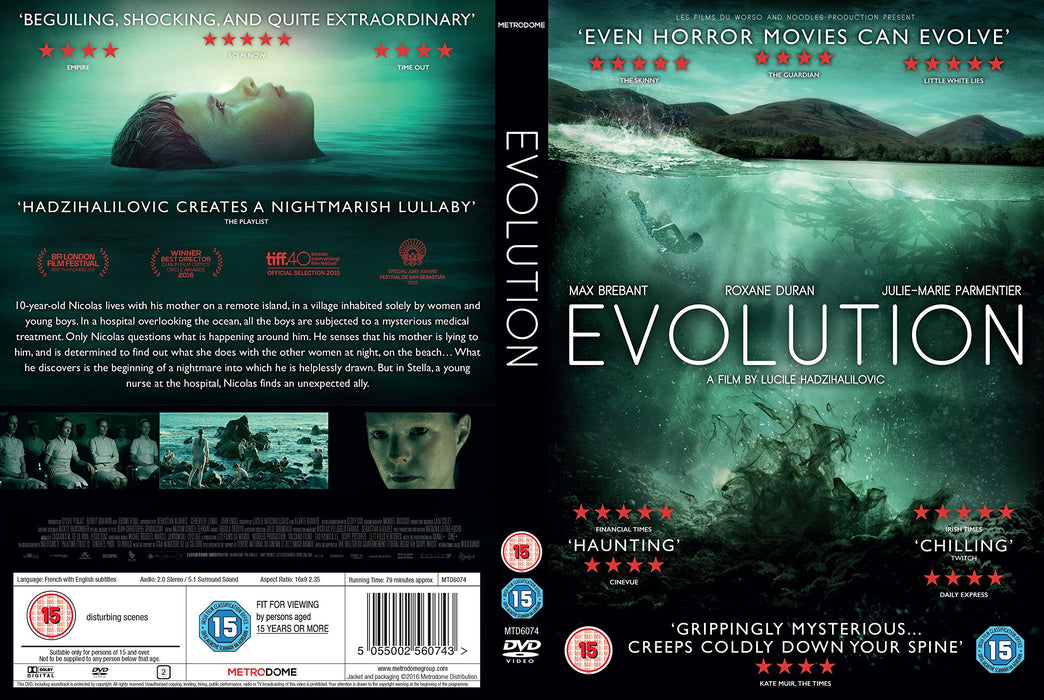 Evolution [DVD] [Region 2] [2015] (Rare Horror) - New Sealed - Attic Discovery Shop