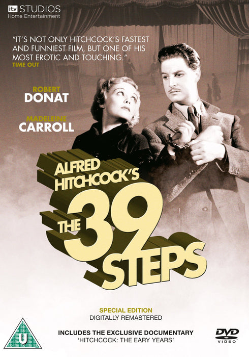 The 39 Steps [DVD] [1935] (Robert Donat Classic) [Region 2] - New Sealed - Attic Discovery Shop