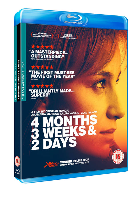 4 Months, 3 Weeks & 2 Days [Blu-ray] [Region B] 2007 Artificial Eye Rare Drama - Like New - Attic Discovery Shop