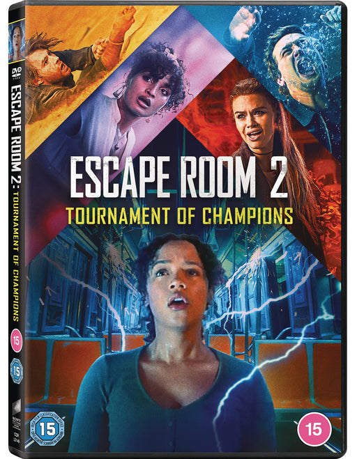 Escape Room 2 Tournament Of Champions [DVD] [2021] [Region 2] Horror NEW Sealed - Attic Discovery Shop