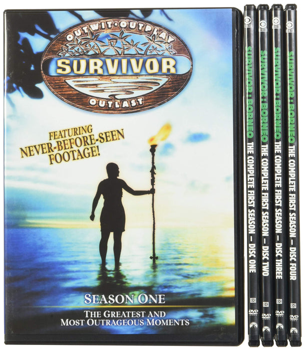 Survivor: Borneo First Season DVD [2000] [Region 1 US Import] [NTSC] NEW Sealed - Attic Discovery Shop