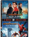 Spider-Man: Far From Home & Homecoming [DVD] [2019] [Region 2] 2 Disc Set Marvel - Very Good - Attic Discovery Shop