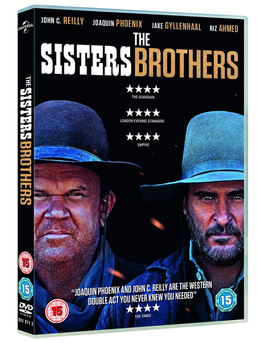 The Sisters Brothers [DVD] [2019] [Region 2, 4] (Western) - New Sealed - Attic Discovery Shop