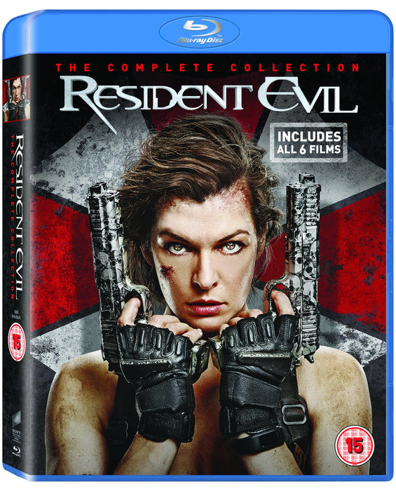 Resident Evil: The Complete Collection [Blu-ray] [2017] [Region Free] [AC] - Acceptable