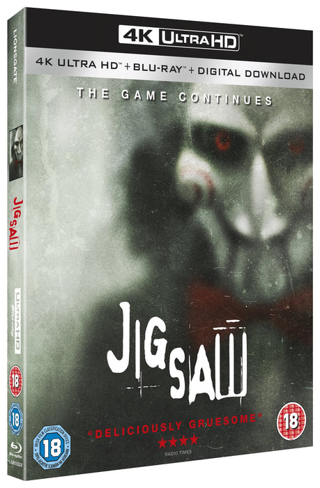 Jigsaw [4K Ultra HD + Blu-ray] [2017] [Region B] (Horror) - Like New - Attic Discovery Shop