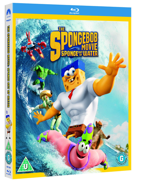The Spongebob Movie: Sponge Out of Water [Blu-ray] [Region Free] - New Sealed - Attic Discovery Shop