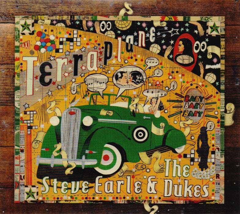 Terraplane - Steve Earle (Bonus DVD) [CD Album + DVD] - New Sealed