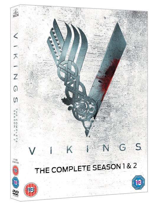 Vikings: The Complete Season 1 & 2 [DVD Box Set] [Region 2] - New Sealed - Attic Discovery Shop