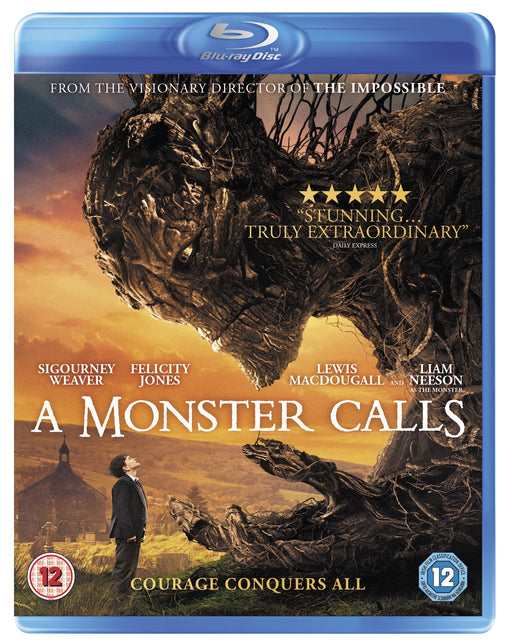 A Monster Calls [Blu-ray] [2016] [Region B] Fantasy Adventure Film - New Sealed - Attic Discovery Shop