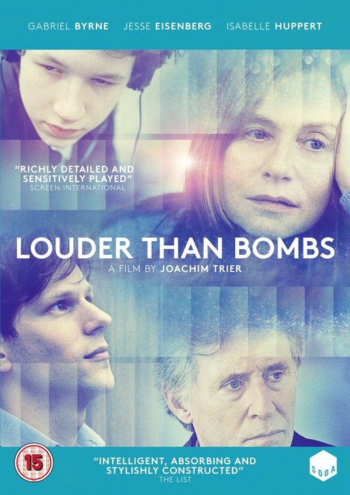 Louder Than Bombs DVD [2016] [Reg 2] Gabriel Byrne Jesse Eisenberg - New Sealed - Attic Discovery Shop