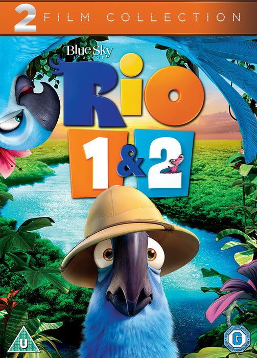 Rio Two Film Collection (Rio 1 & 2) [DVD] [2011] [2014] [Region 2] - New Sealed - Attic Discovery Shop
