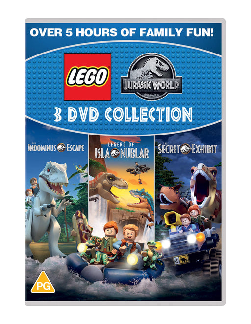 LEGO Jurassic World Triple Set [DVD] [2020] [Region 2 + 4 UK PAL] - New Sealed - Attic Discovery Shop