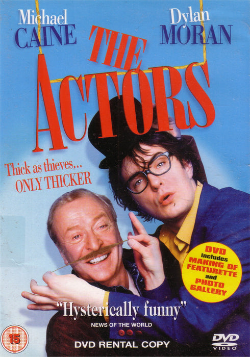 The Actors Rental Copy (Full Film) [DVD] [2003] [Region 2] Rare Michael Caine - Very Good - Attic Discovery Shop