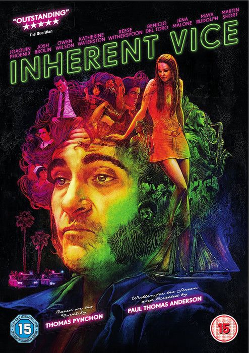 Inherent Vice [DVD] [2015] [Region 2] Joaquin Phoenix Rare - New Sealed - Attic Discovery Shop