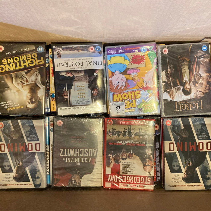 Wholesale DVD Joblot New Sealed Large Mixed Bundle Approx. 150+ RefID#911 - Attic Discovery Shop