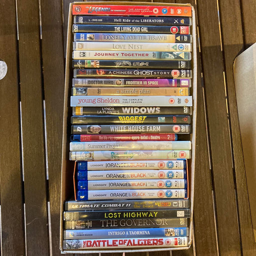 Wholesale DVD Joblot Rare or Collector's Mixed Bundle Small Box FULL RefID#6 - Good - Attic Discovery Shop