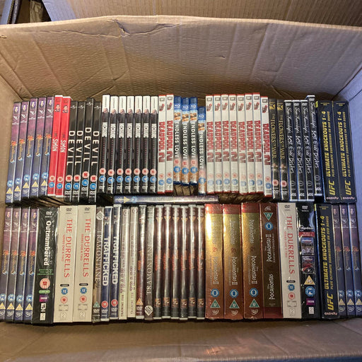 Wholesale DVD Blu-ray Joblot New Sealed Large Mixed Bundle Approx. 150+ ID#5022 - Attic Discovery Shop