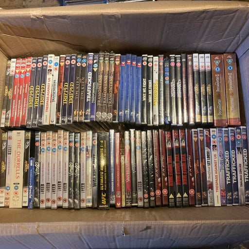 Wholesale DVD Blu-ray Joblot New Sealed Large Mixed Bundle Approx 150+ ID#5025V2 - Attic Discovery Shop