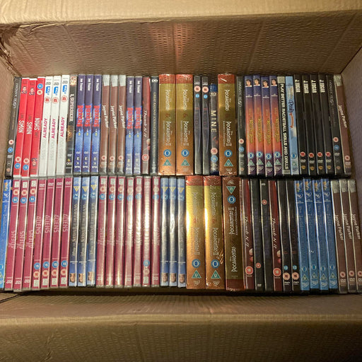 Wholesale DVD Blu-ray Joblot New Sealed Large Mixed Bundle Approx. 150+ ID#5033 - Attic Discovery Shop