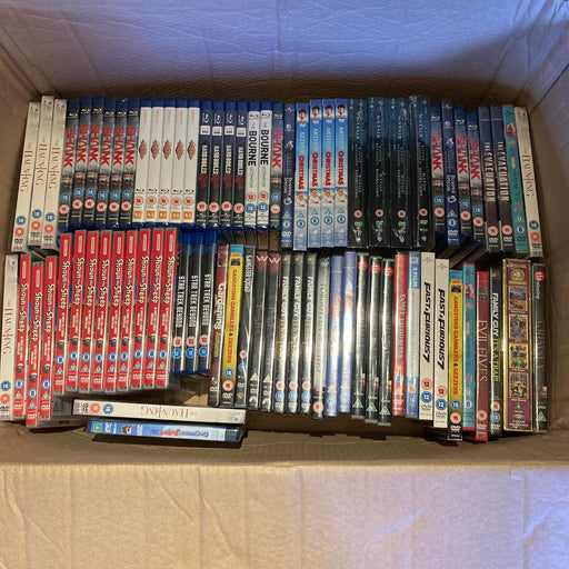 Wholesale DVD Blu-ray Joblot New Sealed Large Mixed Bundle Approx. 150+ ID#6002 - Attic Discovery Shop