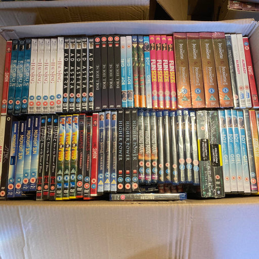 Wholesale DVD Blu-ray Joblot New Sealed Large Mixed Bundle Approx. 150+ ID#6006 - Attic Discovery Shop