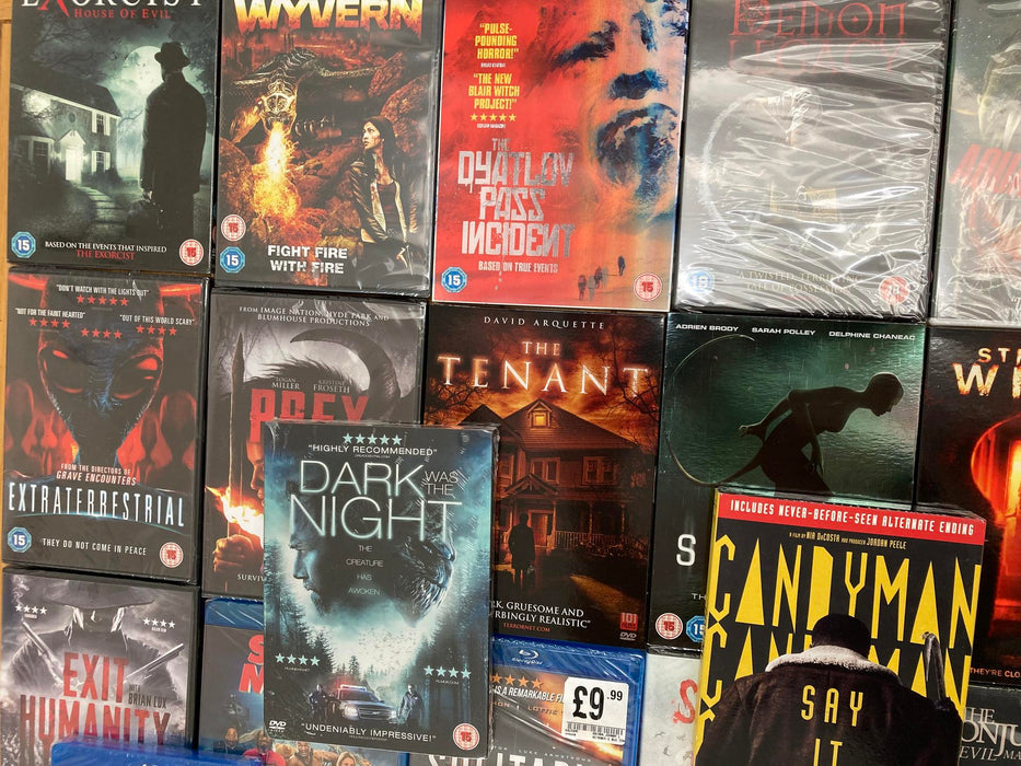 Blu-ray & DVD Horror Wholesale Joblot ALL New Sealed Large Mixed Bundle 53 total - Attic Discovery Shop