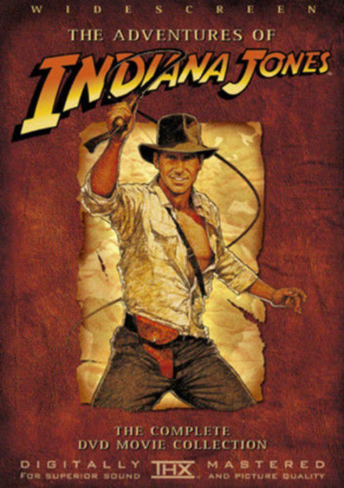 The Adventures of Indiana Jones Collection DVD Set 1981 - 1989 [Reg2] NEW Sealed - Attic Discovery Shop