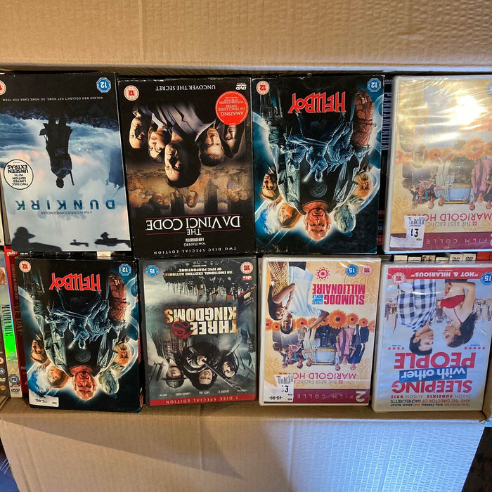 Wholesale DVD Joblot New Sealed Large Mixed Bundle Approx 150+ RefID#706 - Attic Discovery Shop