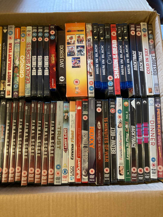 Wholesale DVD Joblot New Sealed Large Mixed Bundle Approx 150+ RefID#701 - Attic Discovery Shop