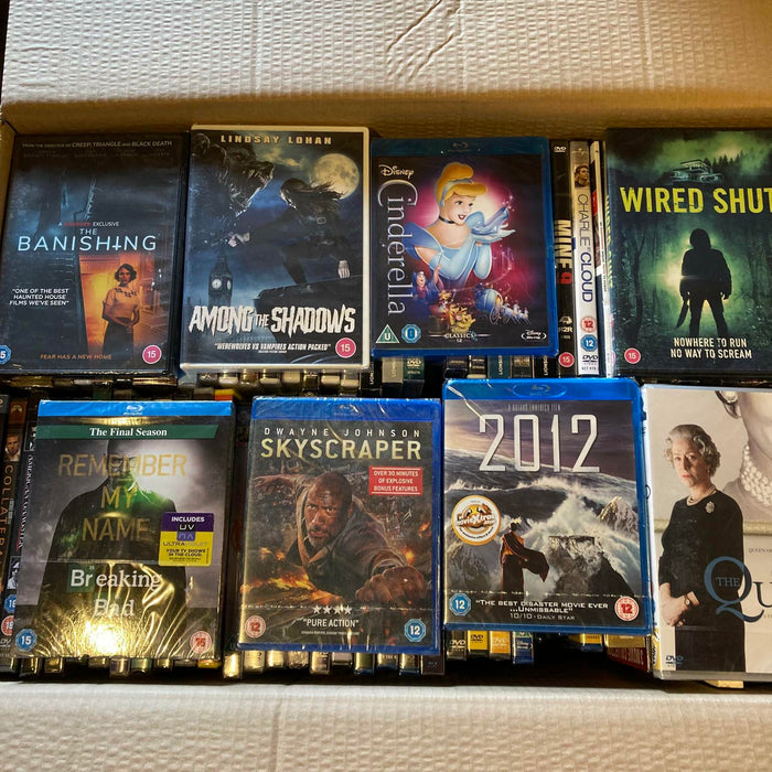 Wholesale DVD Joblot New Sealed Large Mixed Bundle Approx 150+ RefID#716 - Attic Discovery Shop