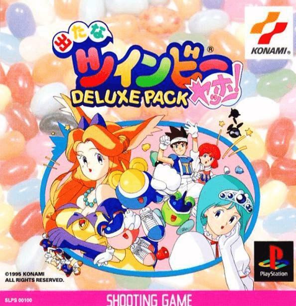 Detana TwinBee Yahoo! Deluxe Pack [PS1 Japan Import Game] Rare Shoot Em Up SHMUP - Very Good - Attic Discovery Shop