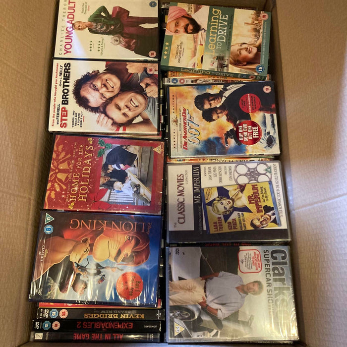 Wholesale DVD Blu Joblot New Sealed Large Mixed Bundle Approx. 150+ RefID#841 - Attic Discovery Shop