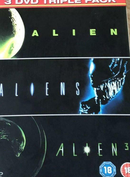 Alien 1, Aliens & 3 [DVD Box Set] [1979 / 1986 / 1992] [Region 2] - New Sealed - Attic Discovery Shop