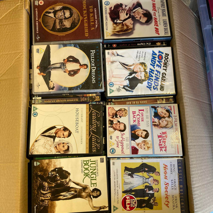 Wholesale DVD Joblot Old Vtg CLASSICS Large Mixed Bundle Approx. 150+ RefIDcl#2 - Good - Attic Discovery Shop