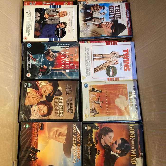 Wholesale DVD Joblot Old Vtg CLASSICS Large Mixed Bundle Approx. 150+ RefIDcl#3 - Good - Attic Discovery Shop