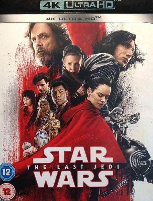 Star Wars The Last Jedi UHD [4K Ultra HD Blu-ray] [Region Free] - New Sealed - Attic Discovery Shop