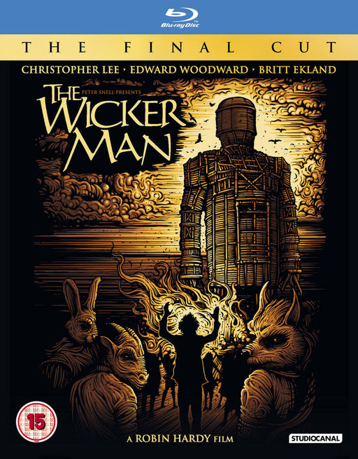 Wicker Man 3-Disc Final Cut Edition [Blu-ray] [Region B] 1973 Horror NEW Sealed - Attic Discovery Shop