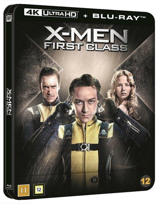 X-men First Class Lenticular UK 4K Ultra HD + Blu-ray Ltd Steelbook - New Sealed - Attic Discovery Shop