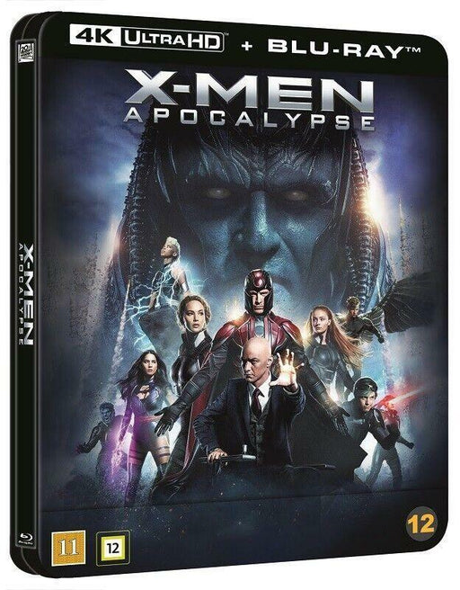 X-Men Apocalypse 4K Ultra HD & Blu-ray Lenticular Ltd UK Steelbook - New Sealed - Attic Discovery Shop