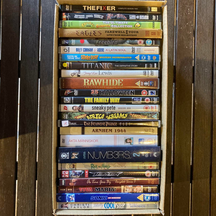 Wholesale DVD Joblot Rare or Collector's Mixed Bundle Small Box FULL RefID#9 - Good - Attic Discovery Shop