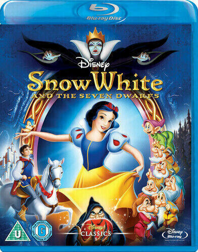 Snow White and the Seven Dwarfs [Blu-ray] 1937 Classic [Region B + C] NEW Sealed - Attic Discovery Shop
