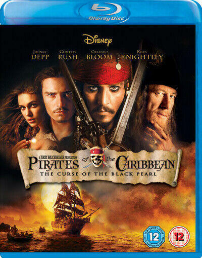 Pirates of the Caribbean Curse Of The Black Pearl Blu-ray Region Free NEW Sealed - Attic Discovery Shop