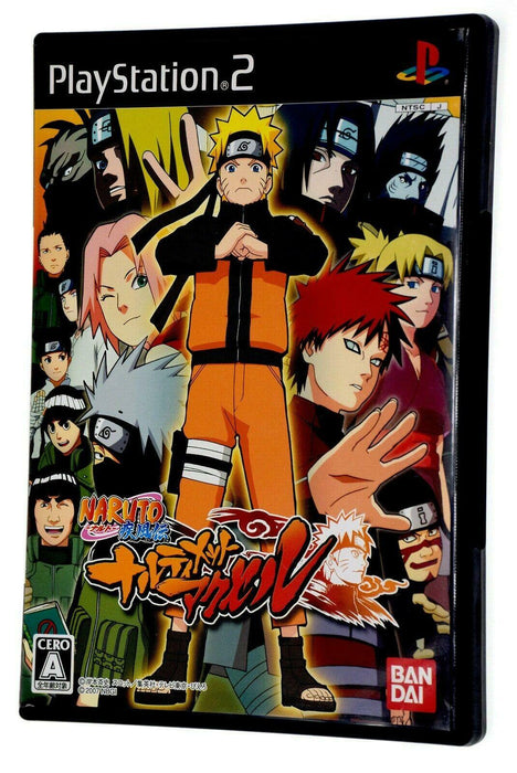 Naruto Shippuuden: Narutimate Accel [Japan Import] PS2 PlayStation 2 Game NTSC-J - Good - Attic Discovery Shop