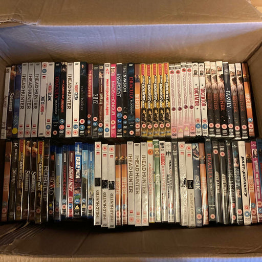 Wholesale DVD Blu-ray Joblot New Sealed Large Mixed Bundle Approx. 150+ ID#1122 - Attic Discovery Shop