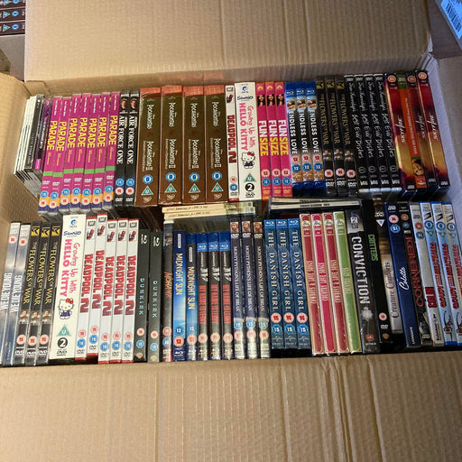Wholesale DVD Blu-ray Joblot New Sealed Large Mixed Bundle Approx. 150+ ID#5009 - Attic Discovery Shop