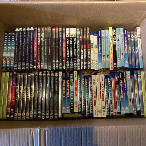 Wholesale DVD Blu-ray Joblot New Sealed Large Mixed Bundle Approx. 150+ ID#5001 - Attic Discovery Shop