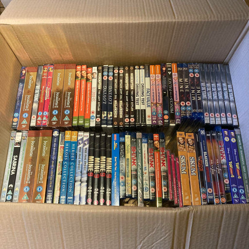 Wholesale DVD Blu-ray Joblot New Sealed Large Mixed Bundle Approx. 150+ ID#5008 - Attic Discovery Shop